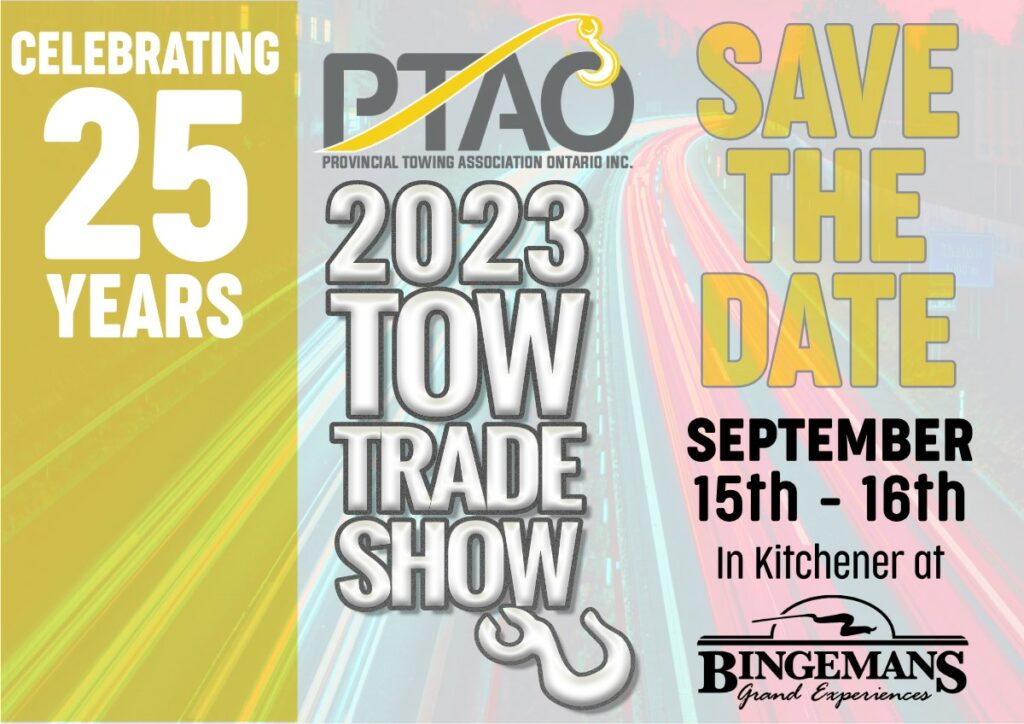 save the date tow trade show 2023